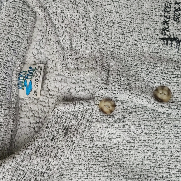 1/4 Button up Sherp Sweater - Picture 3 of 5